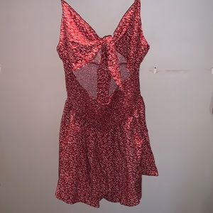 I am selling this maroon romper